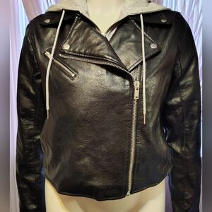 Forever 21 leather coat